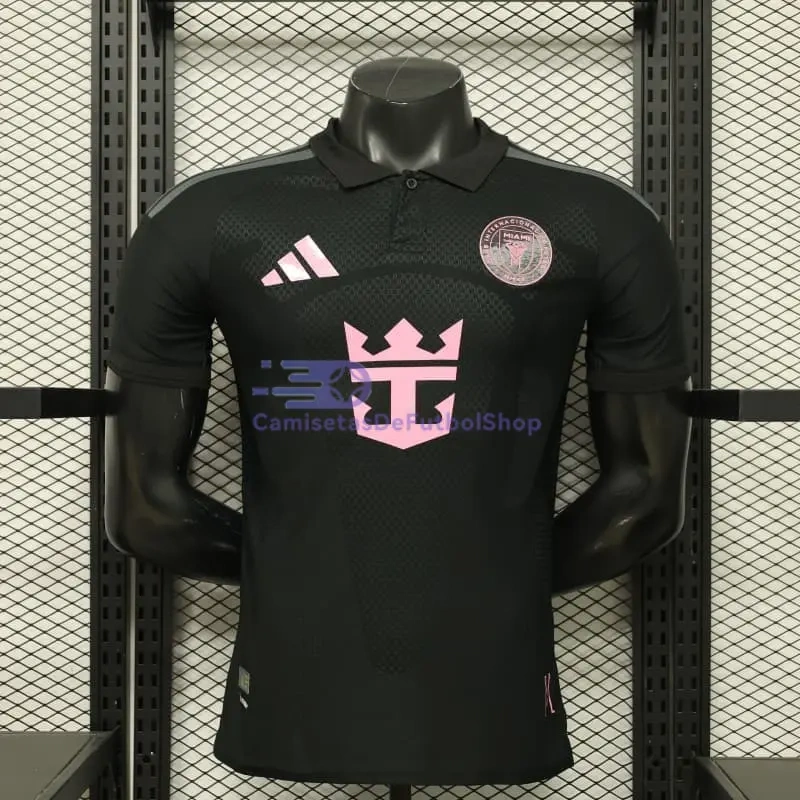 Camiseta Inter Miami Mundial 2026 2ª Equipación Negro (EDICIÓN JUGADOR)