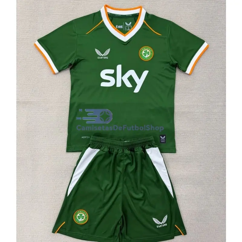Camiseta Irland 2026 1ª Equipación Mundial Verde/Blanco