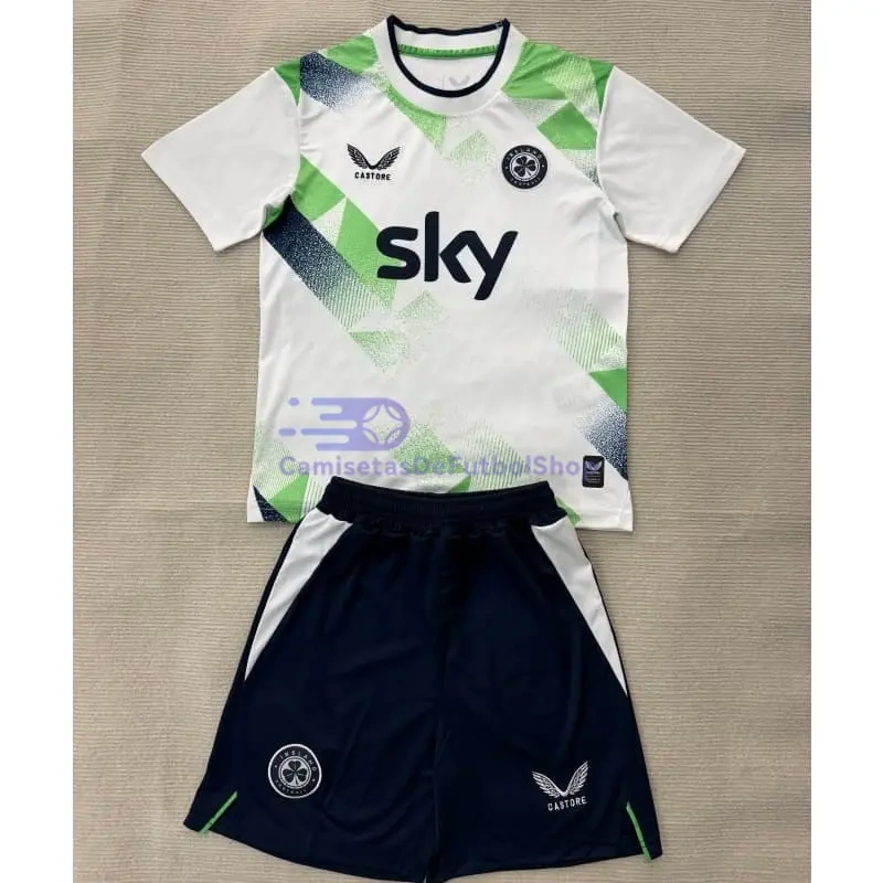 Camiseta Irland 2026 2ª Equipación Mundial Blanco/Verde Claro