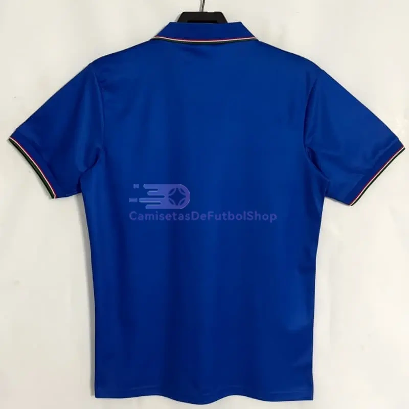 Camiseta Italia 1990 1ª Equipación Retro Azul