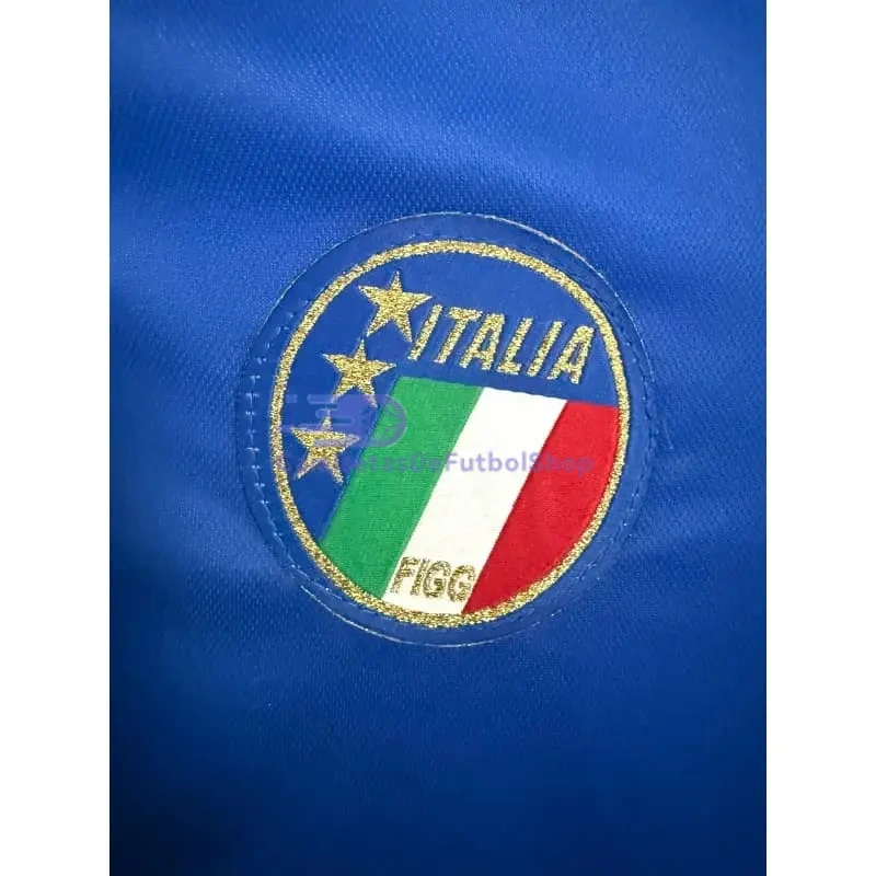 Camiseta Italia 1990 1ª Equipación Retro Azul
