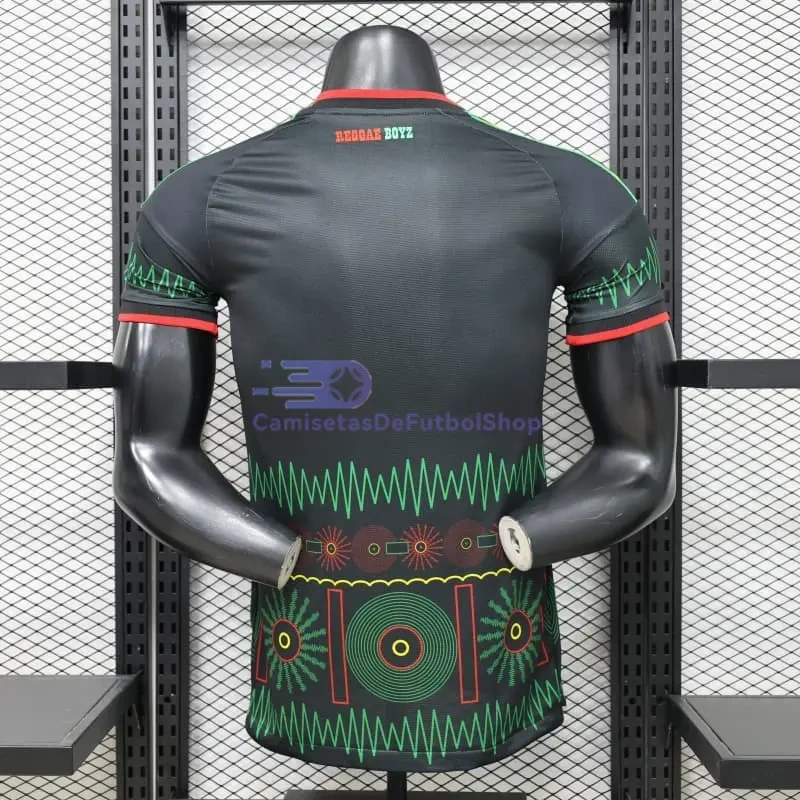 Camiseta Jamaica Mundial 2026 2ª EquipaciónNegro (EDICIÓN JUGADOR)