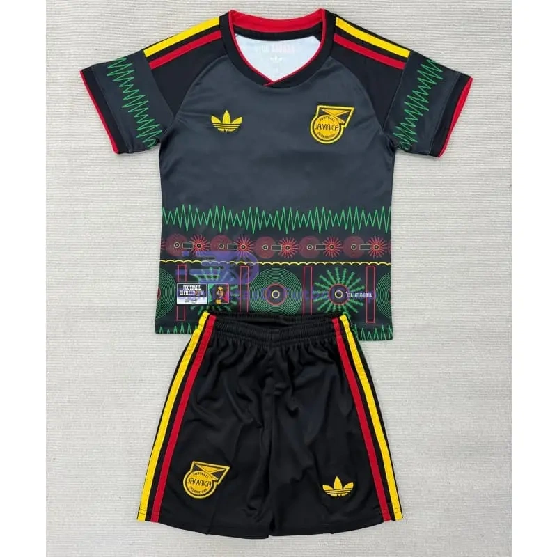 Camiseta Jamaica 2026 2ª Equipación Mundial negro