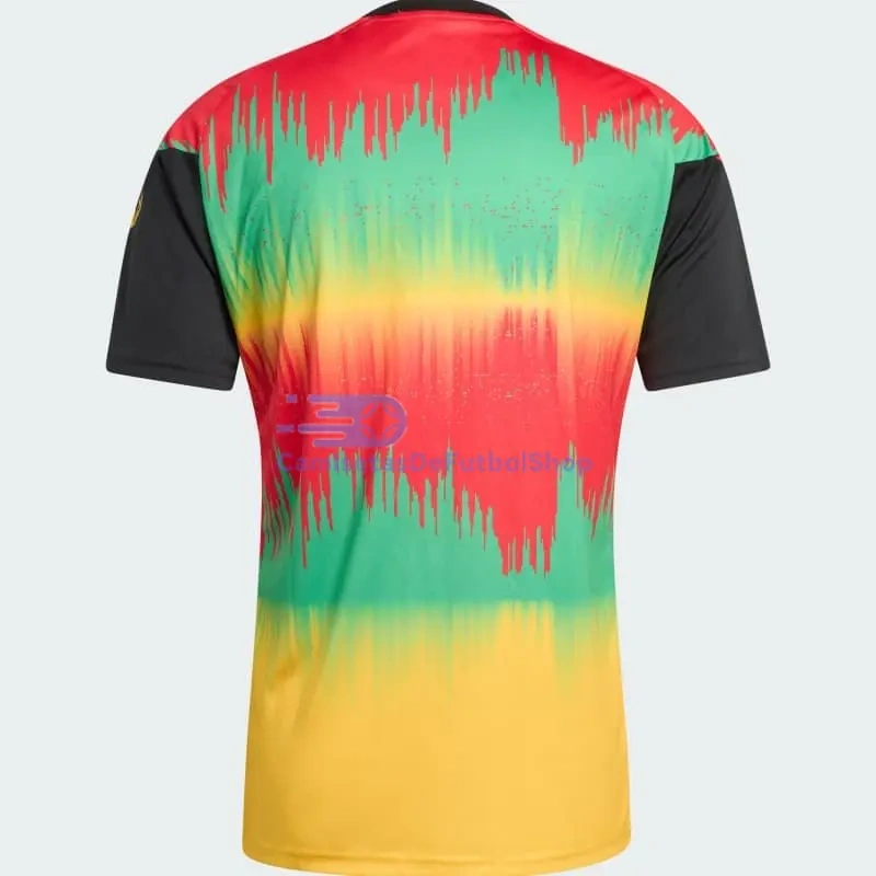 Camiseta Jamaica x Bob Marley 2026 1ª Equipación Verde/Rojo/Amarillo