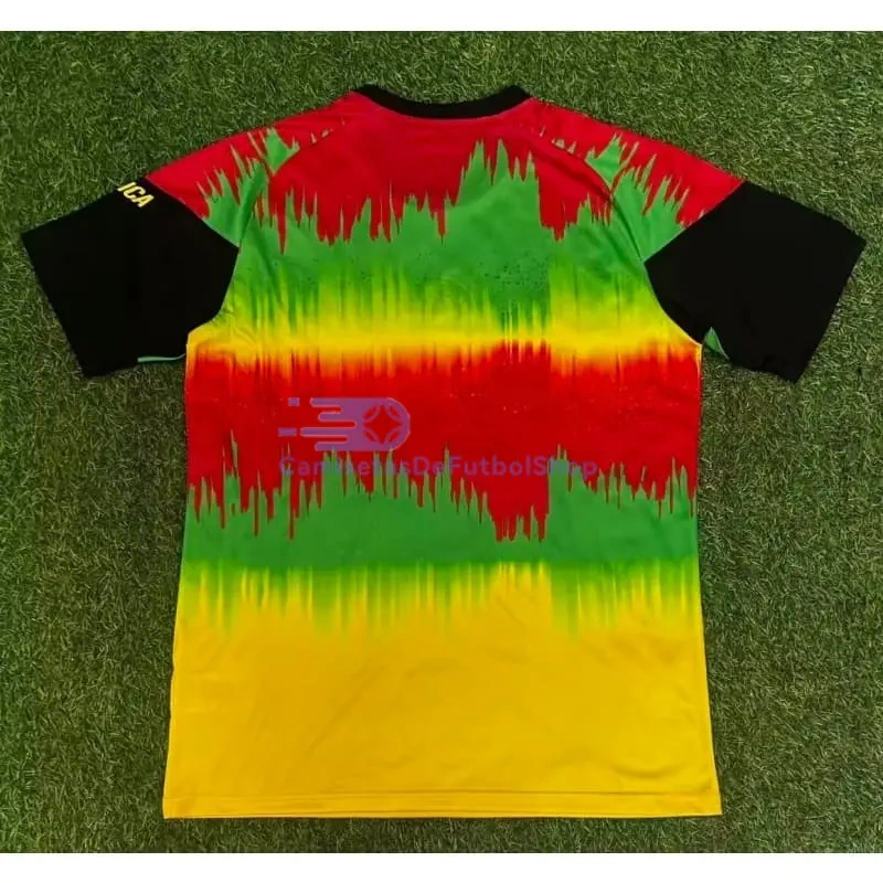 Camiseta Jamaica x Bob Marley 2026 1ª Equipación Verde/Rojo/Amarillo