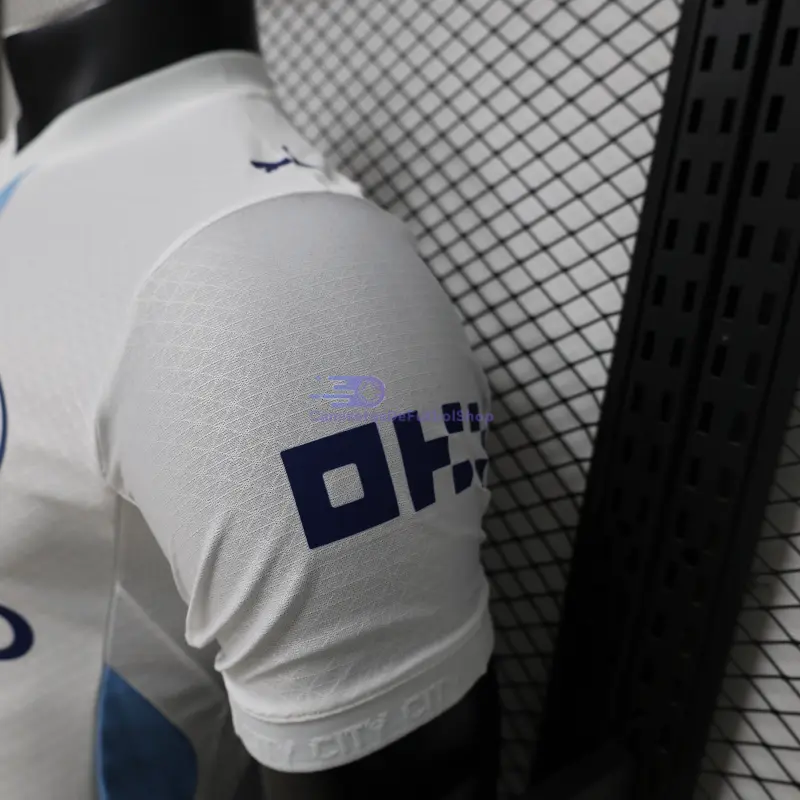 Camiseta Manchester City 2026/2027 3ª Equipación Blanco/Azul (EDICIÓN JUGADOR)