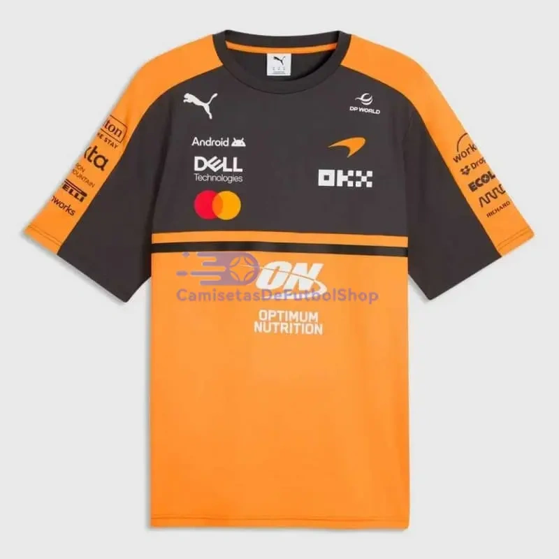 Camiseta McLaren F1 2026 Naranja/Negro/Rojo