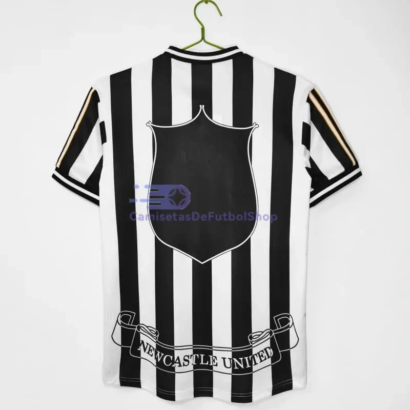 Camiseta Newcastle United 1997/99 1ª Equipación Retro Negro/Blanco