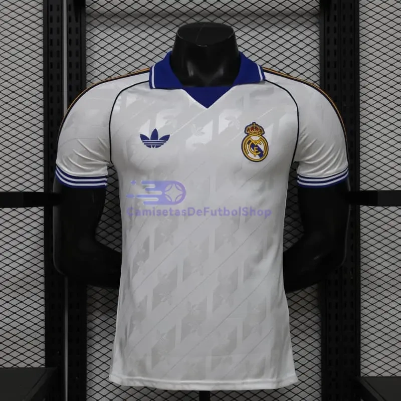 Camiseta Real Madrid Retro 2026/2027 Blanco (EDICIÓN JUGADOR)