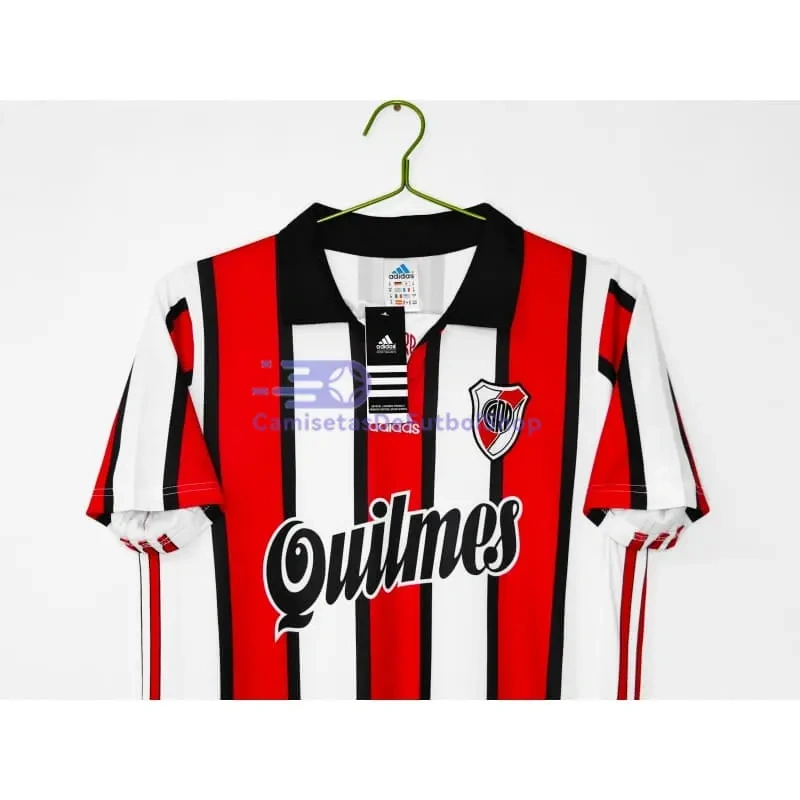 Camiseta River Plate 1999/00 2ª Equipación Retro Rojo/Blanco