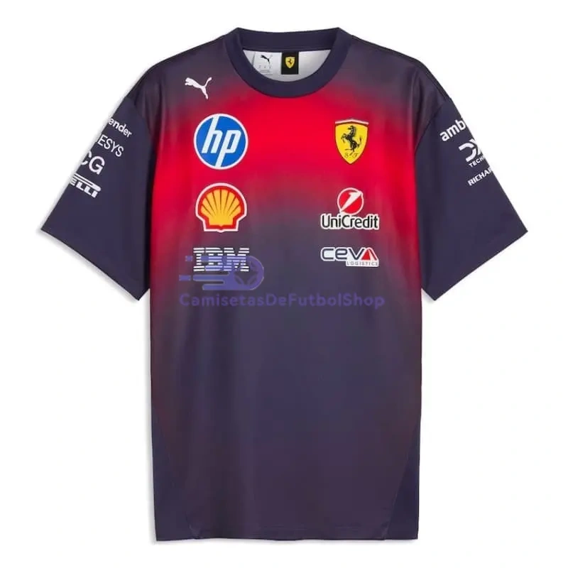 Camiseta Scuderia Ferrari F1 2026 Morado