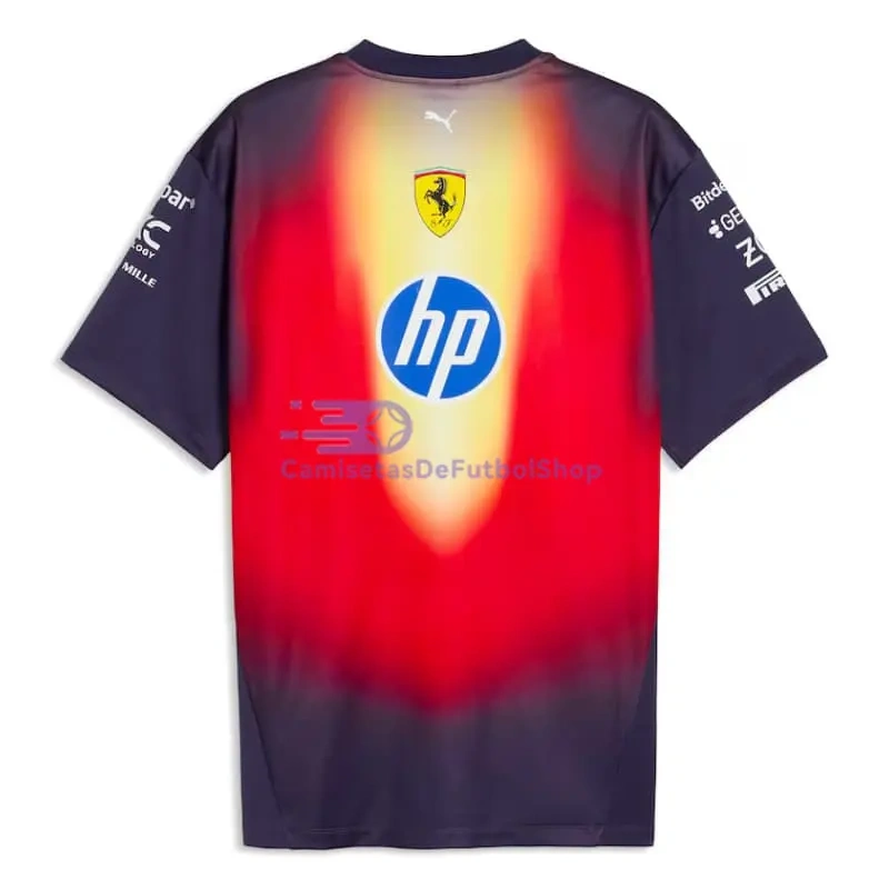 Camiseta Scuderia Ferrari F1 2026 Morado