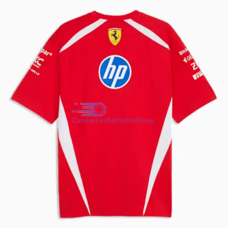Camiseta Scuderia Ferrari F1 2026 Rojo/Blanco/Azul
