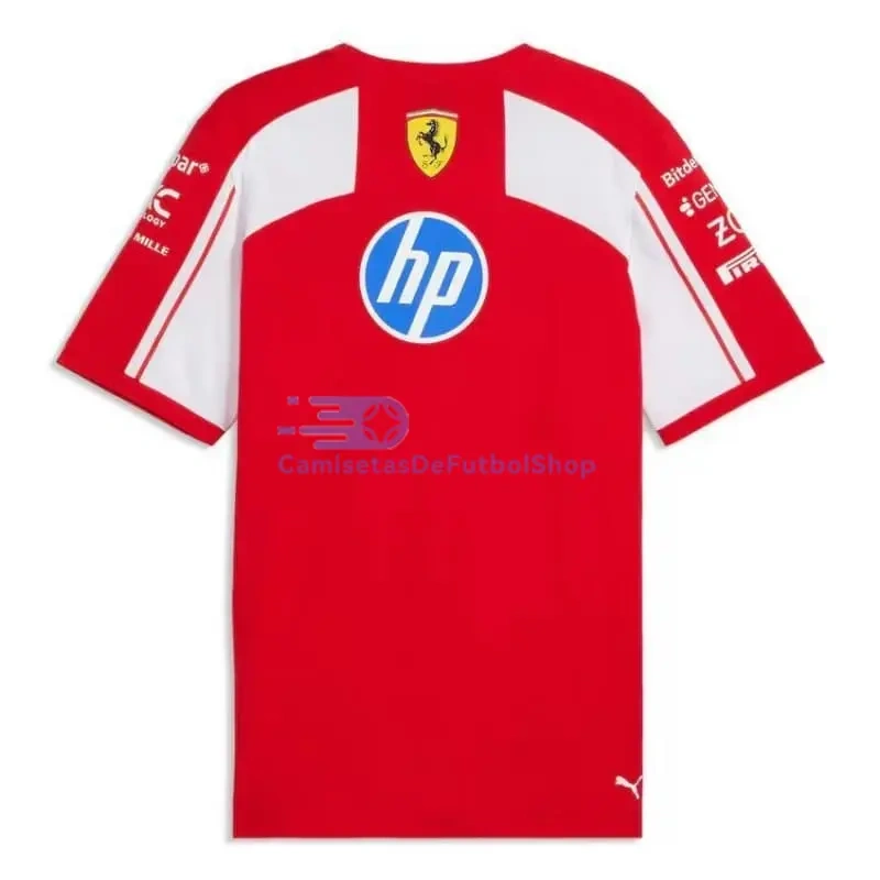 Camiseta Scuderia Ferrari F1 2026 Rojo/Blanco