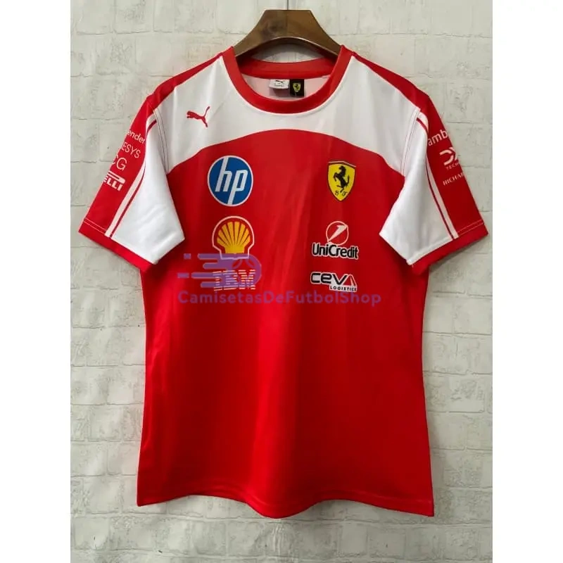 Camiseta Scuderia Ferrari F1 2026 Rojo/Blanco