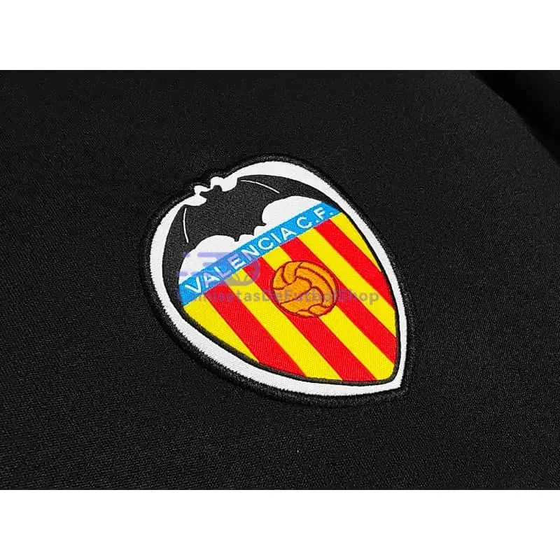 Camiseta Valencia 2006/07 2ª Equipación Retro Negro