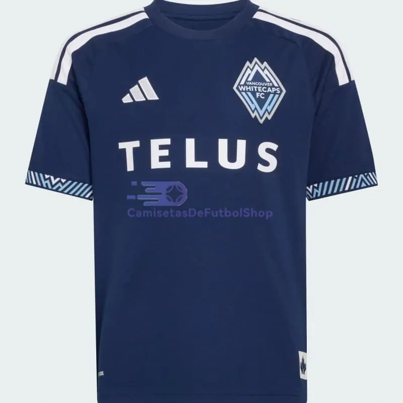 Camiseta Vancouver Whitecaps 2026/2027 2ª Equipación Azul