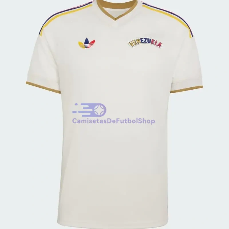 Camiseta Venezuela Mundial 2026 2ª Equipación Blanco