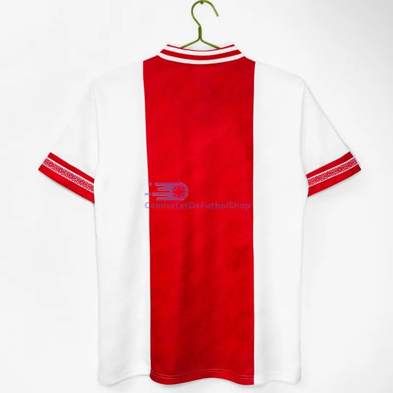 Camiseta Ajax 1994/95 1ª Equipación Retro Rojo/Blanco