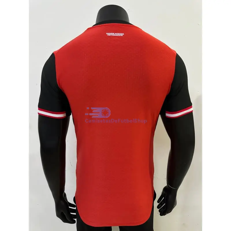 Camiseta Austria Mundial 2026 1ª Equipación Rojo (EDICIÓN JUGADOR)