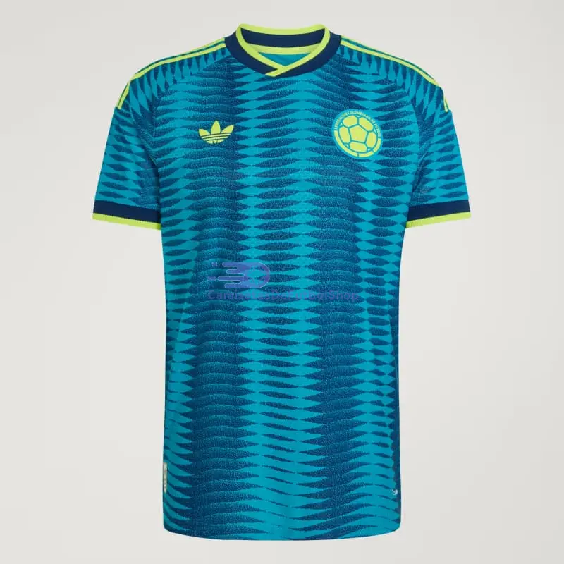 Camiseta Colombia Mundial 2026 2ª Equipación Azul