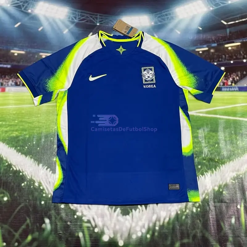 Camiseta Corea del Sur 2025 2ª Equipación Azul