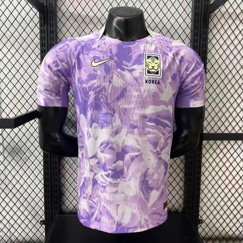 Camiseta Corea del Sur Mundial 2026 2ª Equipación Morado Claro (EDICIÓN JUGADOR)