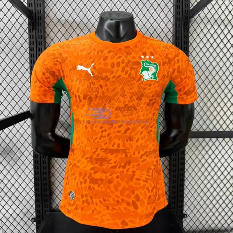 Camiseta Costa de Marfil Mundial 2026 1ª Equipación Naranja (EDICIÓN JUGADOR)