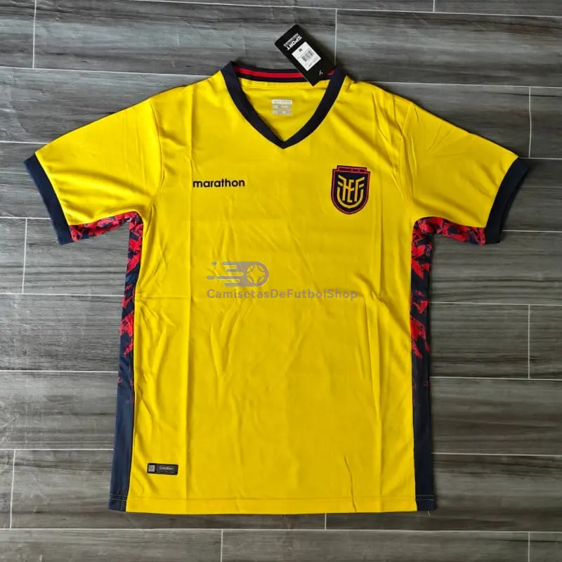 Camiseta Ecuador Mundial 2026 1ª Equipación Amarillo