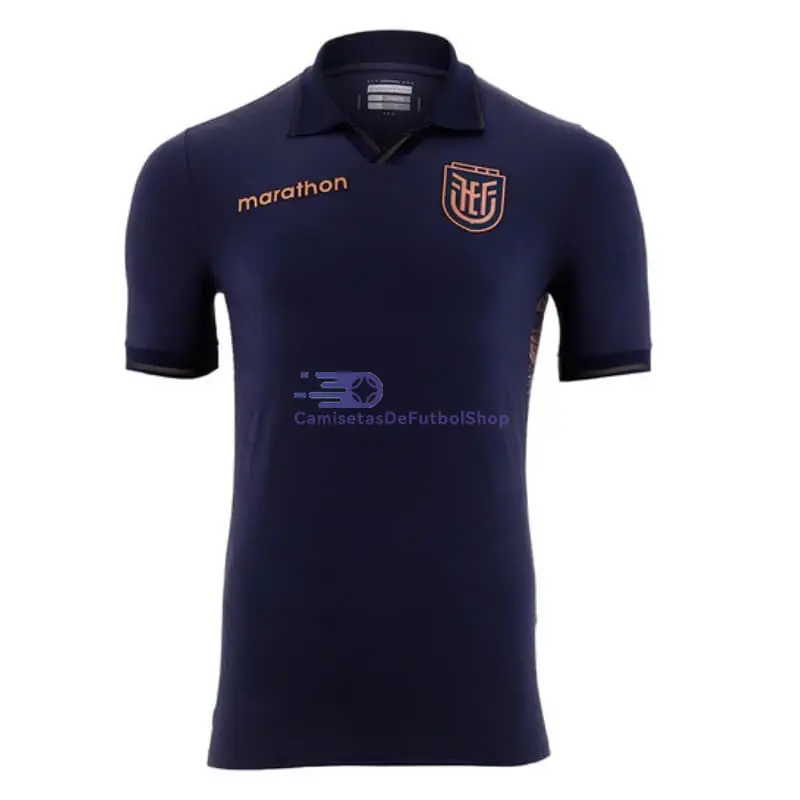 Camiseta Ecuador Mundial 2026 2ª Equipación Azul Marino