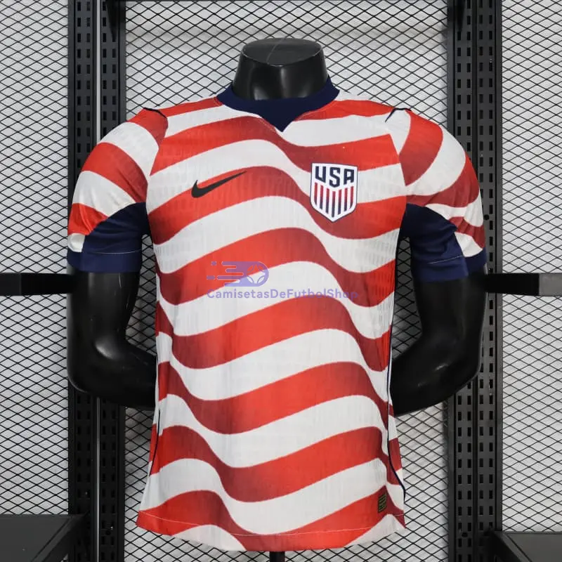 Camiseta EE.UU Mundial 2026 1ª Equipación (EDICIÓN JUGADOR)
