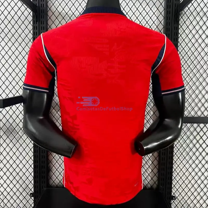 Camiseta Inglaterra Mundial 2026 2ª Equipación Rojo (EDICIÓN JUGADOR)