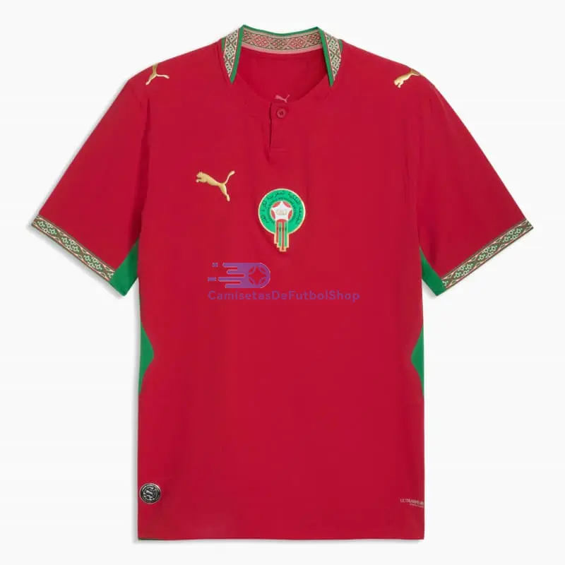 Camiseta Marruecos Mundial 2026 1ª Equipación Rojo