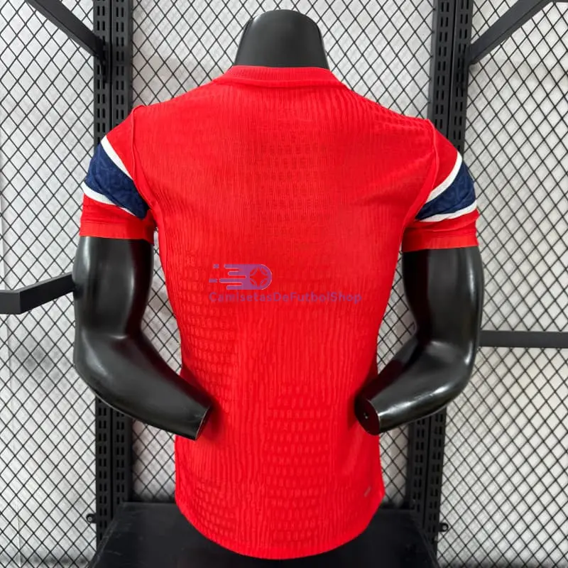 Camiseta Noruega Mundial 2026 1ª Equipación Rojo/Azul (EDICIÓN JUGADOR)