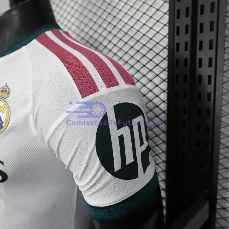 Camiseta Real Madrid 1ª Equipación 2026/2027 Blanco con Parche HP (EDICIÓN JUGADOR)