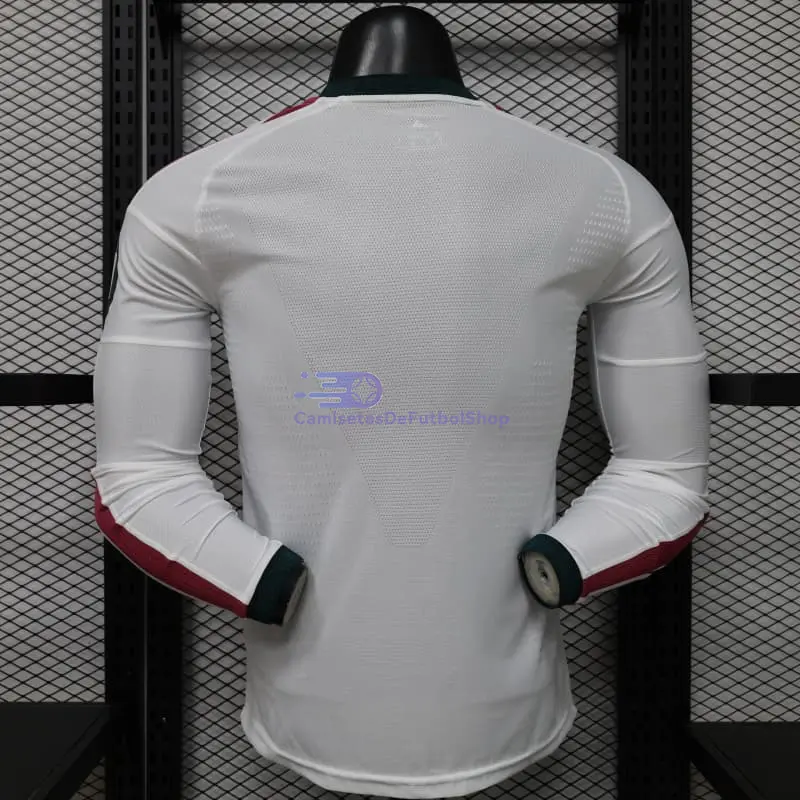 Camiseta Real Madrid 2026/2027 ML Blanco con Parche HP (EDICIÓN JUGADOR)