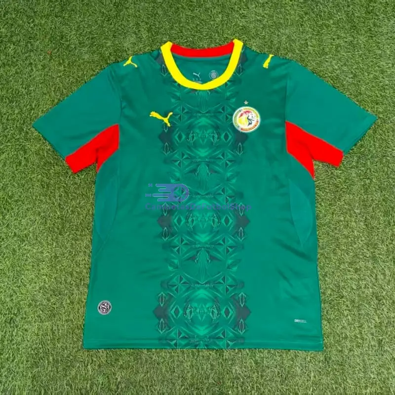 Camiseta Senegal Mundial 2026 2ª Equipación Verde