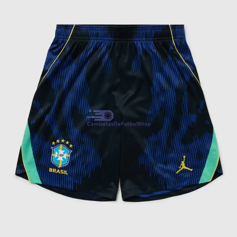 Pantalón Corto Brasil Mundial 2026 2ª Equipación Azul