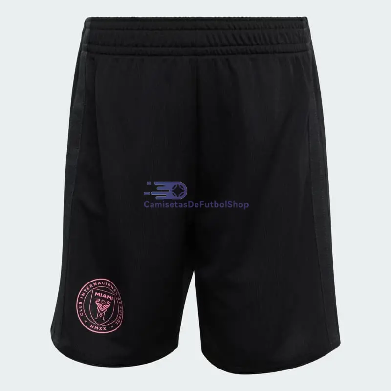 Pantalón Corto Inter Miami 2026/2027 2ª Equipación Negro/Rosa