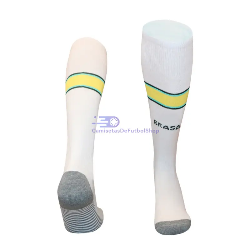 Camiseta Brasil Mundial 2026 1ª Equipación Amarillo Niño Kit