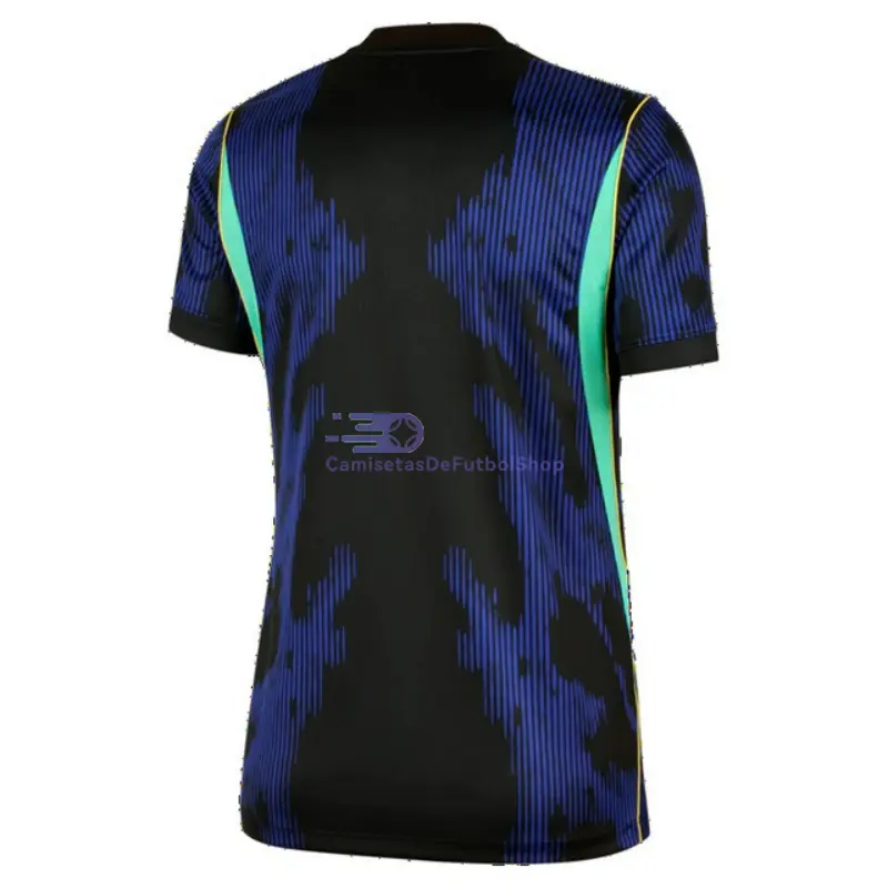 Camiseta Brasil Mundial 2026 2ª Equipación Azul Mujer