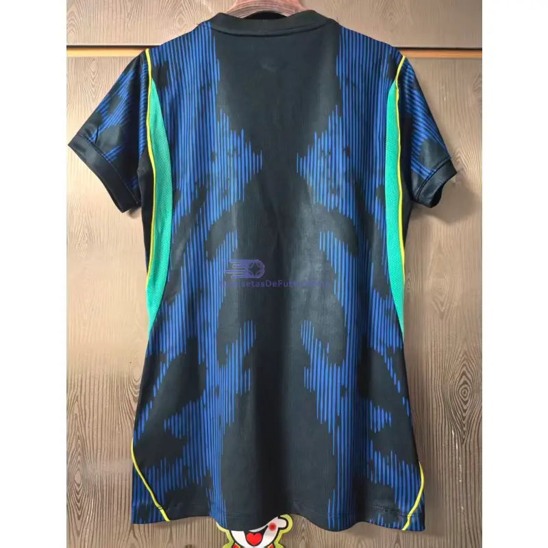 Camiseta Brasil Mundial 2026 2ª Equipación Azul Mujer
