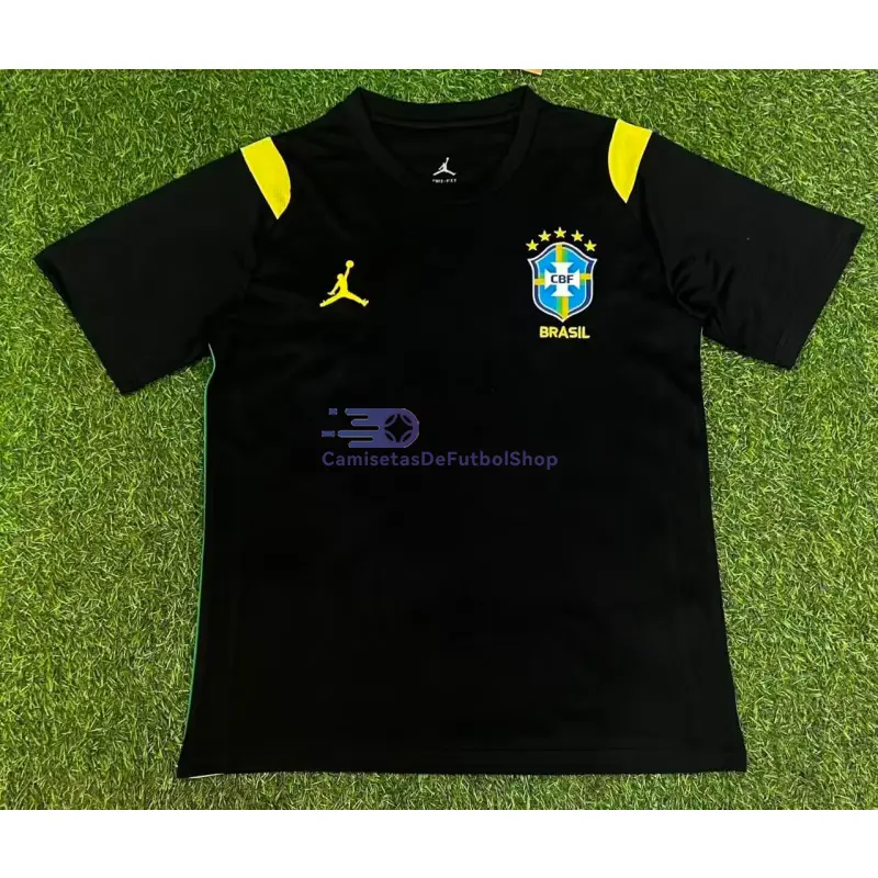 Camiseta Brasil 2026 Pre-Match Negro
