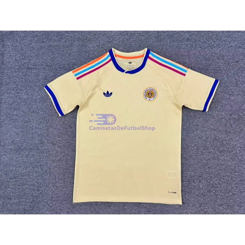 Camiseta Curacao Mundial 2026 2ª Equipación Amarillo Claro