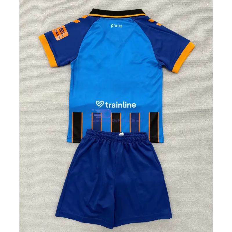 Camiseta de Portero Real Betis 2025/2026 Azul/Dorado Niño Kit