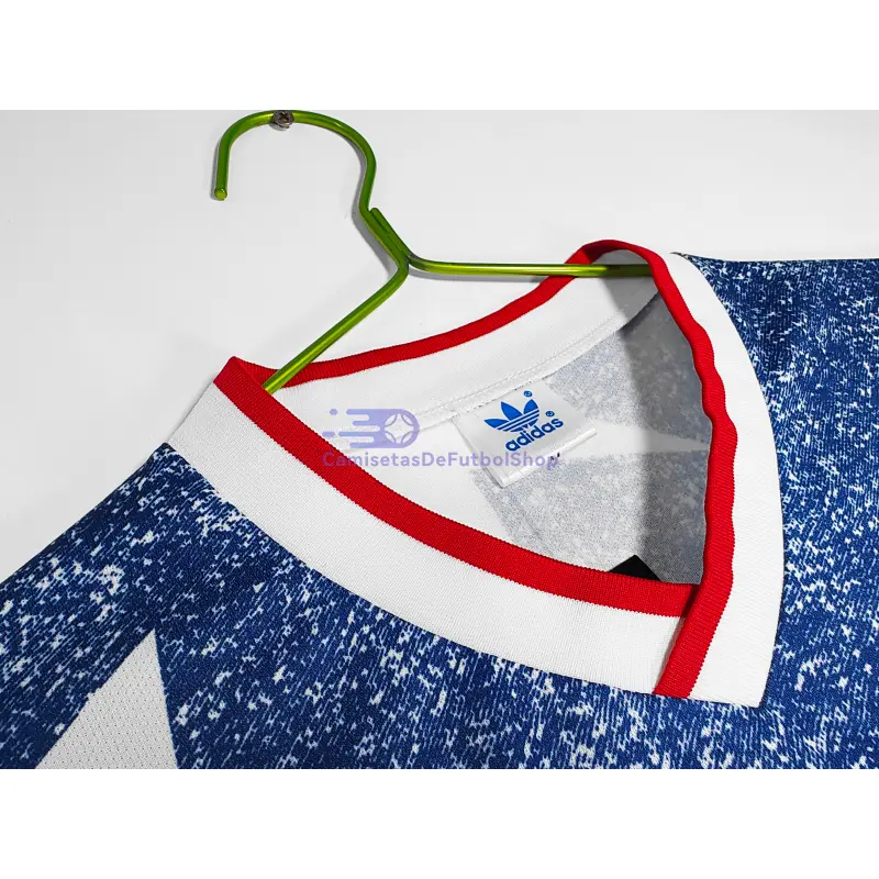 Camiseta EE.UU. 1994 2ª Equipación Retro Azul/Blanco