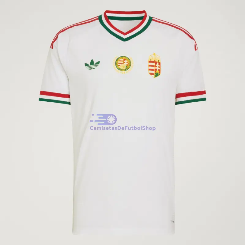 Camiseta Hungría Mundial 2026 2ª Equipación Blanco