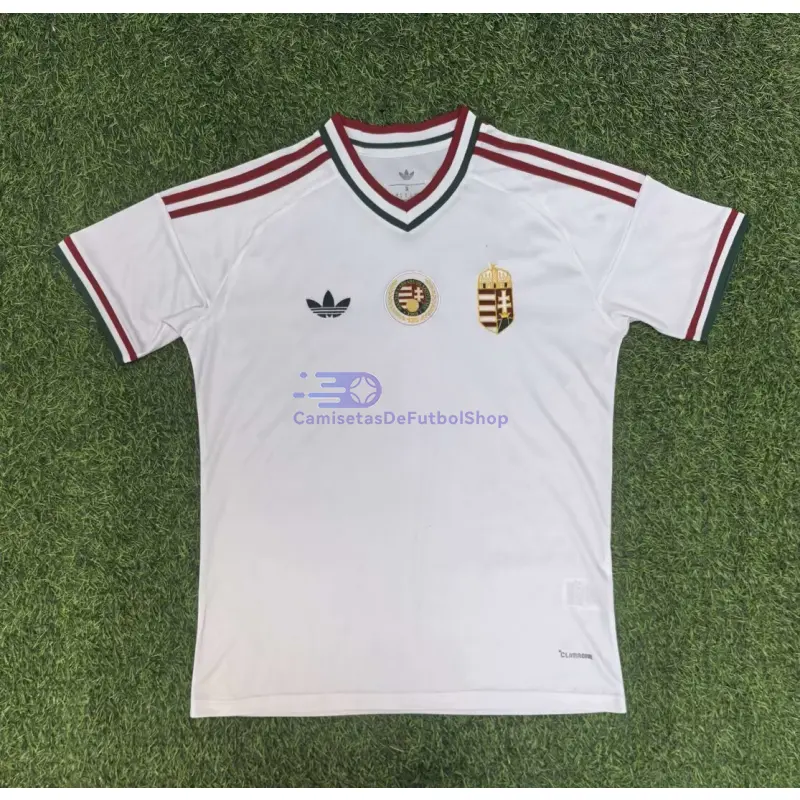 Camiseta Hungría Mundial 2026 2ª Equipación Blanco