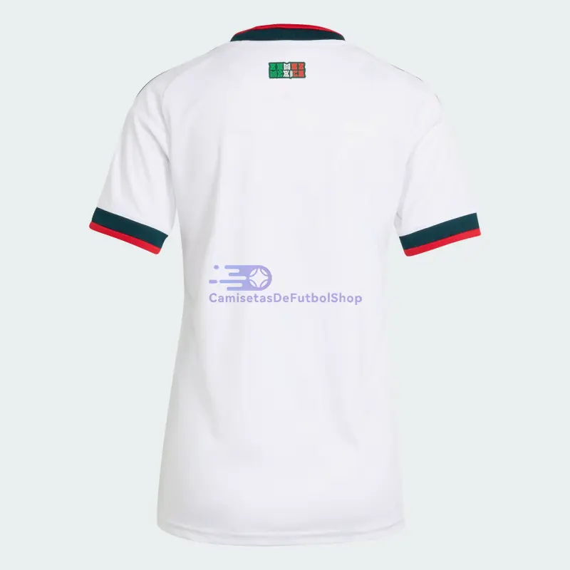 Camiseta México Mundial 2026 2ª Equipación Blanco Mujer