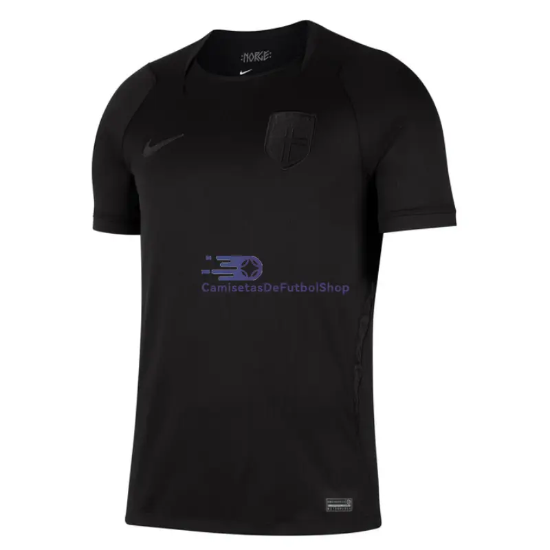 Camiseta Noruega Mundial 2026 2ª Equipación Negro